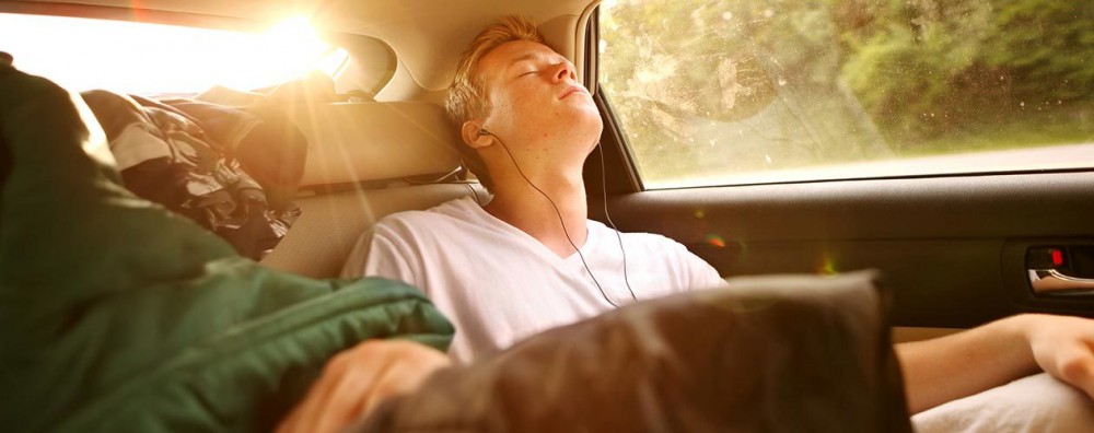 How to Sleep Comfortably in a Car