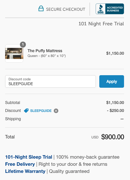 Puffy Mattress : Reviewed &#038; Rated…Plus 2019 Coupons